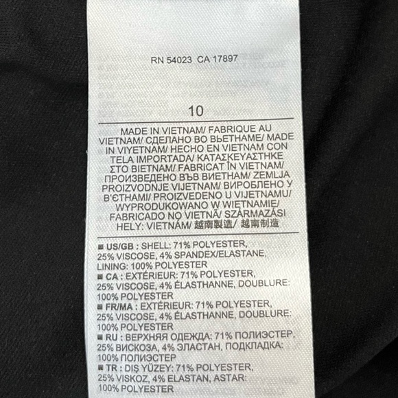 BANANA REPUBLIC Gray Cut Out Sheath Dress NWOT - Picture 10 of 10